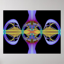 Dracula's Laboratory Fractal Poster