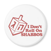 Draddle Dont Roll Shabbos magnets