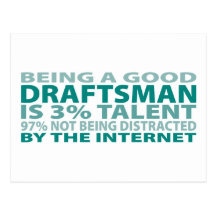 Draftsman 3% Talent Post Cards