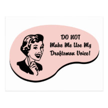 Draftsman Voice Post Cards