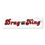 Drag King Bumper Stickers