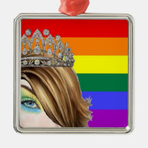Drag Pride Ornament