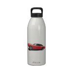 Drag Race Car water bottles