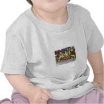 Drago the Fire Belly Toad T-shirts