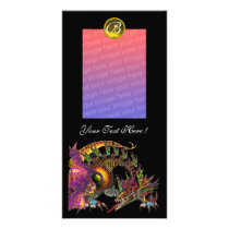 DRAGO , Yellow Topaz Monogram Photo Cards