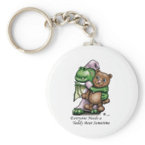 Dragon and Bear Colour Mug Keychain