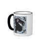 Dragon and bee 15oz. black handle mug