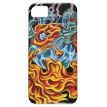 Dragon and Phoenix IPhone 5 Case