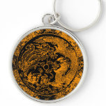 Dragon and Phoenix Keychain
