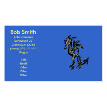 Dragon art business card templates