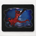 Dragon Attack 3D Fantasy Art mousepads