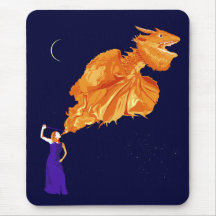 Dragon Breath Mousepad