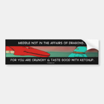 Dragon Bumper Bumper Stickers