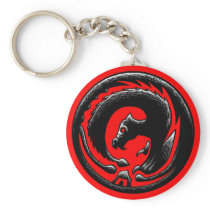 Dragon Circle keychain