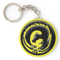 Dragon Circle keychain