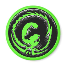 Dragon Circle magnets