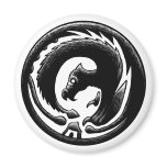 Dragon Circle magnets