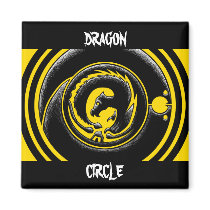 Dragon Circle magnets