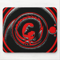 Dragon-Circle mousepads