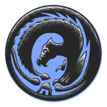 Dragon Circle stickers