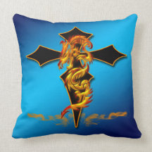 Dragon - Cross American MoJo Pillow