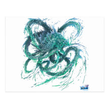 Dragon d'eau cartes postales