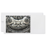 Dragon face personalized rack card