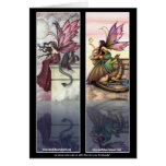 Dragon Fairy Bookmark Cards by Molly Harrison