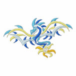 Dragon from the sun embroidered shirts