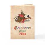 Dragon Graduation Congratulations cards