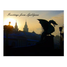 dragon greetings post cards