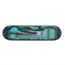 Dragon Happy New Year Custom Skate Board