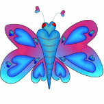 Dragon Heart Butterfly Acrylic Cut Out