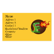 Dragon kids art by little t and M.E. Volmar Business Card