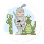 Dragon Knight 1st Birthday stickers