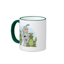 Dragon Knight 4th Birthday Mugs