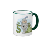 Dragon Knight 5th Birthday Coffee Mugs
