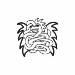 Dragon Knot golf embroidered shirts