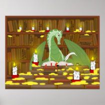 Dragon library posters