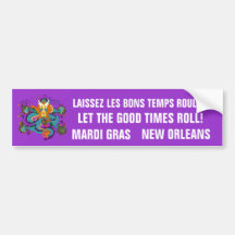 Dragon Mardi Gras Bumper Stickers