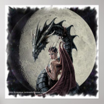Dragon Mistress - Printed Canvas