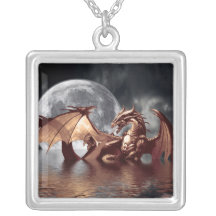 Dragon & Moon Necklace