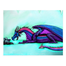 Dragon mother Postcard