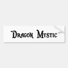 Dragon Mystic Sticker Bumper Stickers