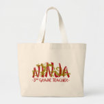 Dragon Ninja - 3rd Grade Tote Bag