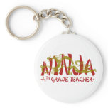 Dragon Ninja - 4th Grade keychains