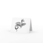 Dragon notecards: Historiæ Serpentum et Draconum