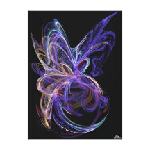 Dragon on a Pedestal Gallery Wrapped Canvas