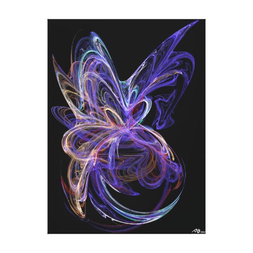 Dragon on a Pedestal Gallery Wrapped Canvas