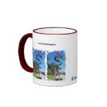 Dragon on a pole Dirty 3 Box Ringer Mug